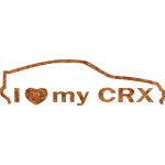I Love My CRX Rat-Look